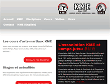 Tablet Screenshot of kempo-jutsu.com